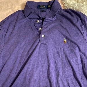 Women’s cropped polo tee